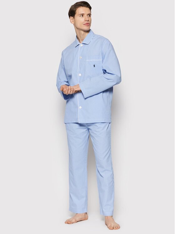 Polo Ralph Lauren Pijama 714514095001 Albastru celest Regular Fit