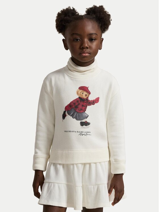 Polo Ralph Lauren Rochie tricotată 312981086001 Écru Regular Fit