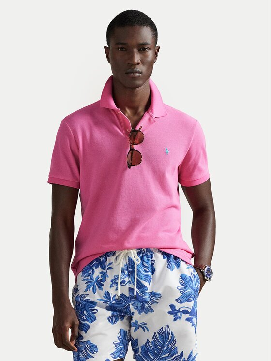 Polo Ralph Lauren Tricou polo 710680784510 Custom Slim Fit