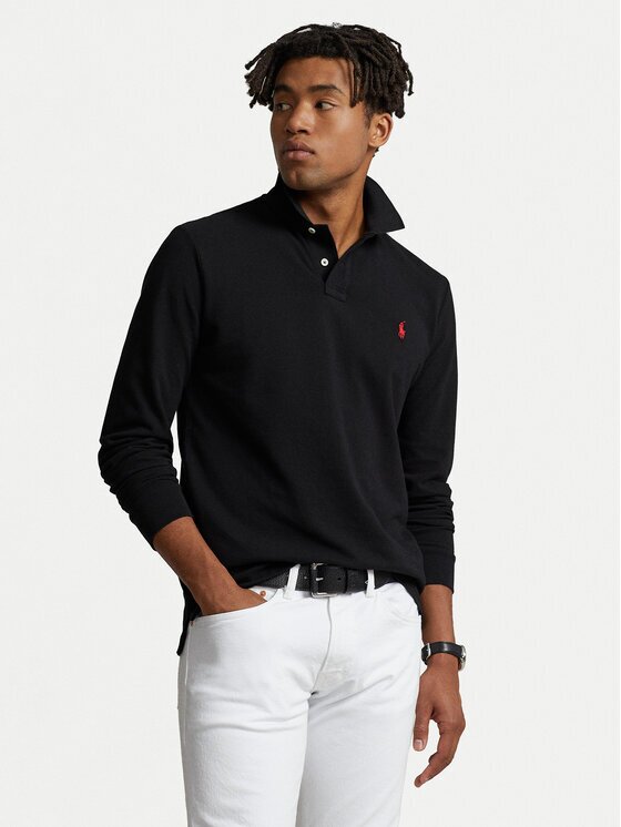 Polo Ralph Lauren Tricou polo 710680790045 Custom Slim Fit