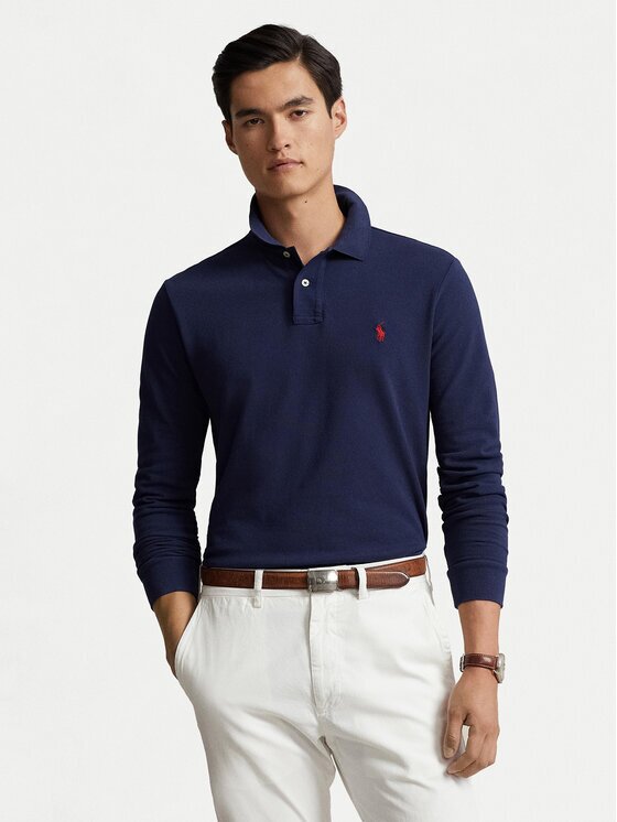 Polo Ralph Lauren Tricou polo 710680790046 Custom Slim Fit