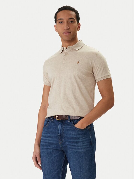 Polo Ralph Lauren Tricou polo 710704319502 Custom Slim Fit