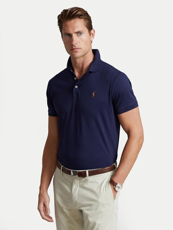 Polo Ralph Lauren Tricou polo 710713130006 Custom Slim Fit