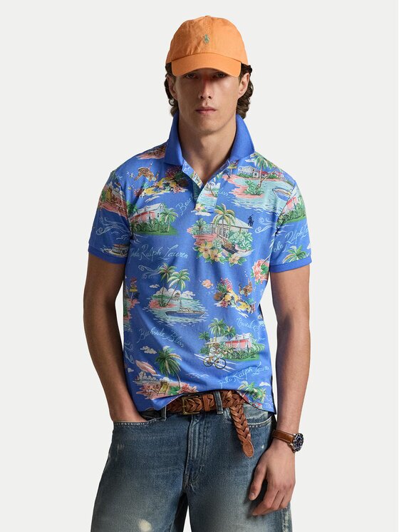 Polo Ralph Lauren Tricou polo 710B14509001 Slim Fit