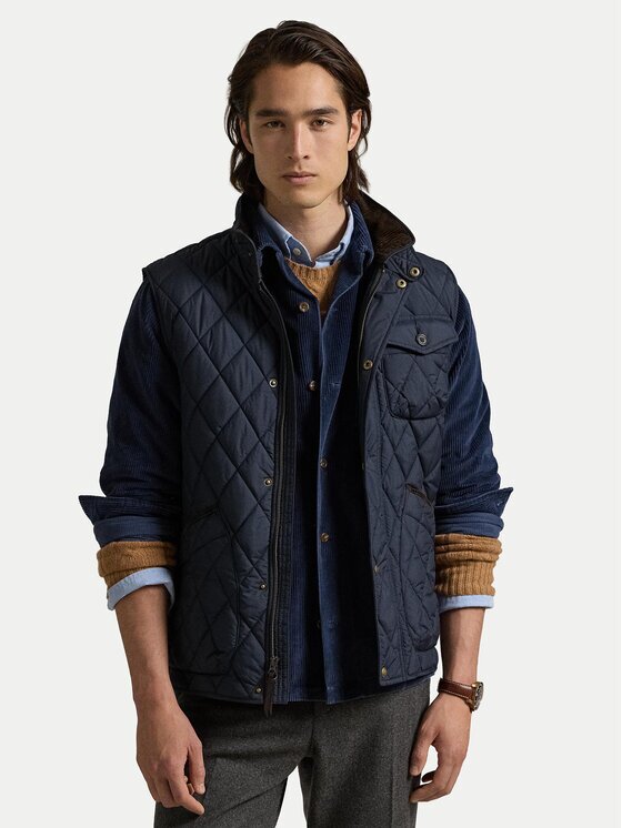 Polo Ralph Lauren Vestă elegantă 710940375001 Regular Fit