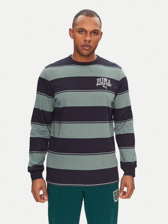 Puma Bluză Class Striped 684647 Regular Fit