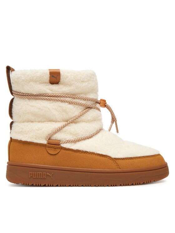 Puma Cizme de zăpadă Snowbae Suede Wns 402175 02 Écru
