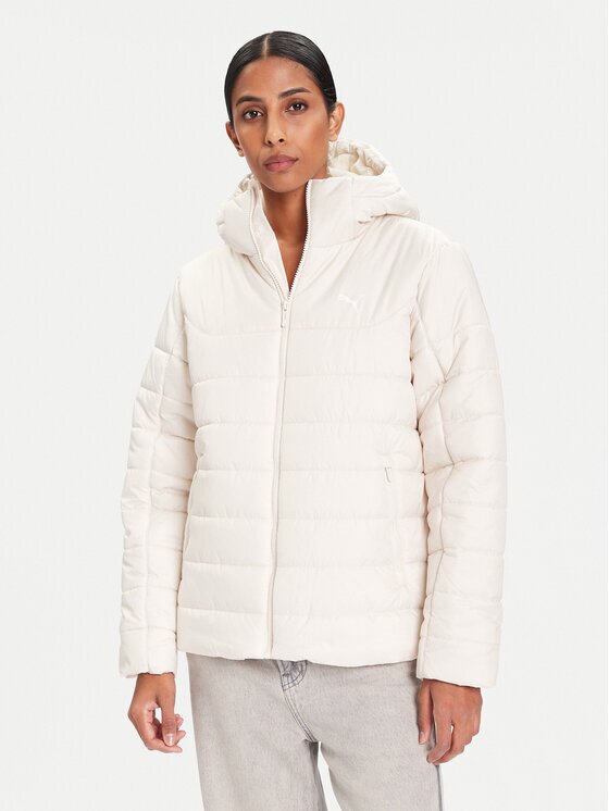 Puma Geacă de iarnă Ess 685231 87 Écru Regular Fit