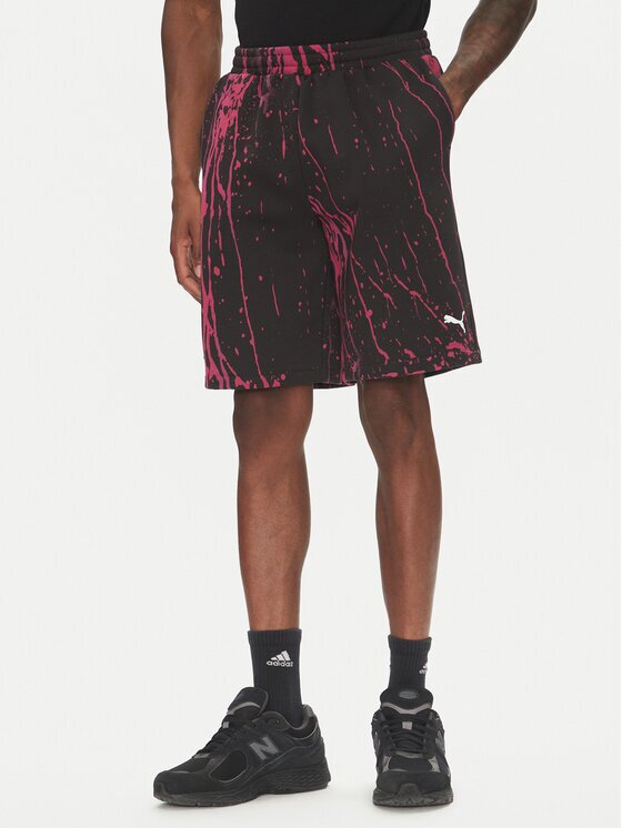 Puma Pantaloni scurți sport F1 Color Splash 630171 Relaxed Fit