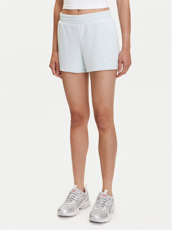 Puma Pantaloni scurți sport No. 1 ESS 4'' 682439 Albastru celest Regular Fit