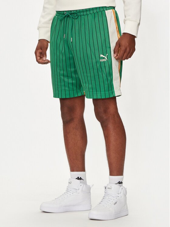 Puma Pantaloni scurți sport T7 624394 Relaxed Fit