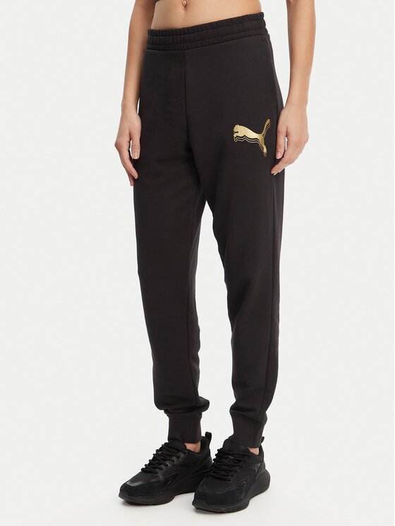 Puma Pantaloni trening Ess Metallic 684999 Regular Fit