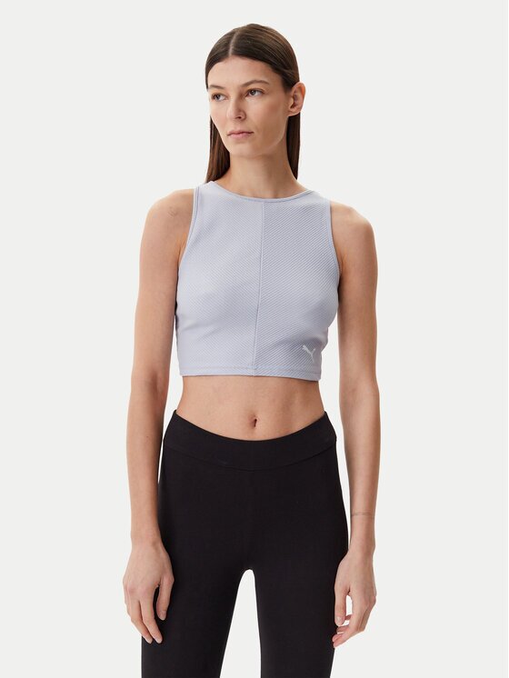 Puma Top Ess 629765 Albastru celest Slim Fit
