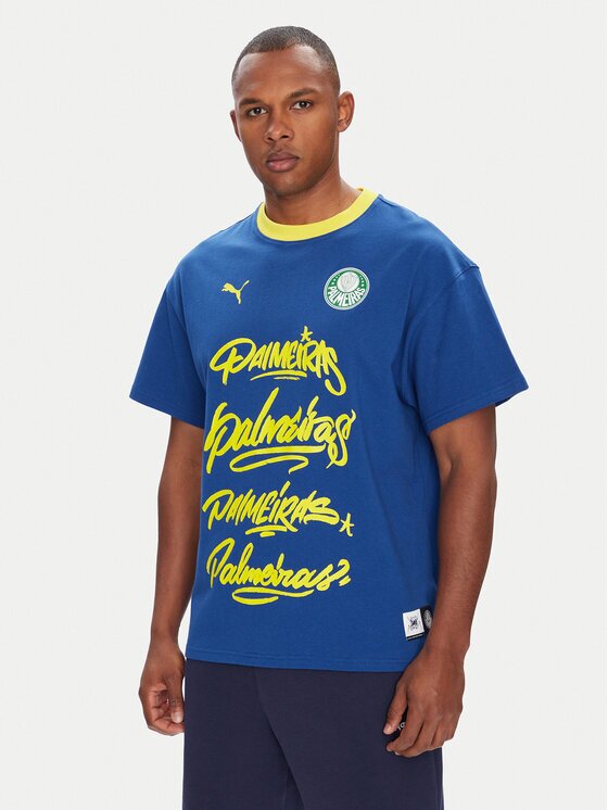 Puma Tricou CWC Hoops x Palmeiras 631704 Regular Fit