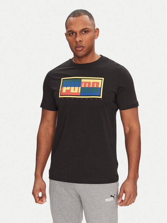 Puma Tricou Graphics Box 684827 Regular Fit