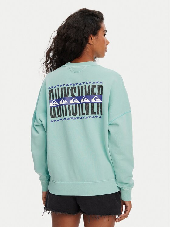 Quiksilver Bluză EQWFT03179 Albastru celest Oversize