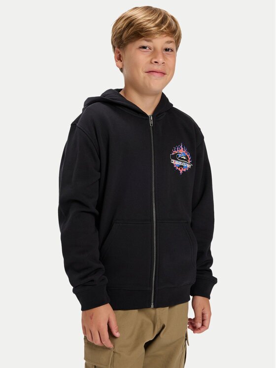 Quiksilver Bluză Graphic Zip EQBFT03958 Regular Fit