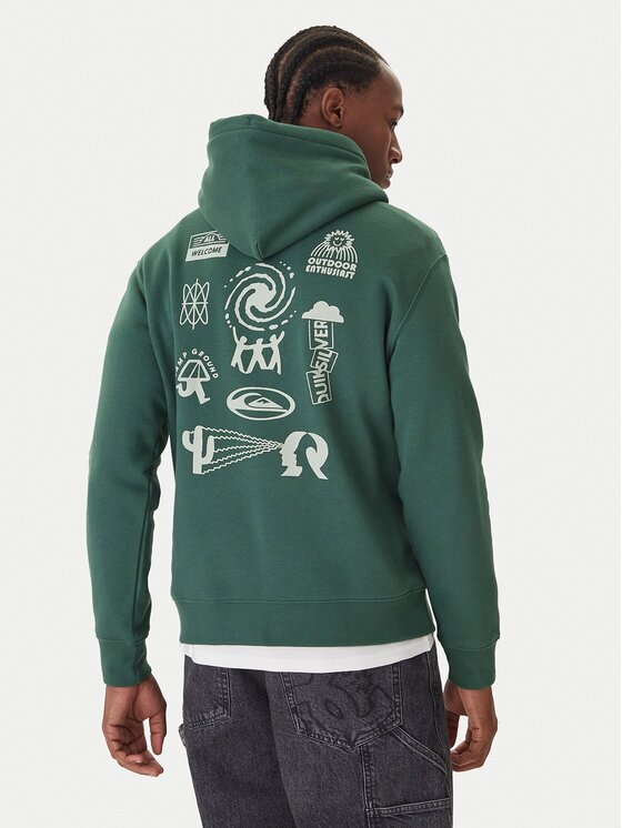 Quiksilver Bluză Salt Water Graphic EQYFT05126 Comfort Fit