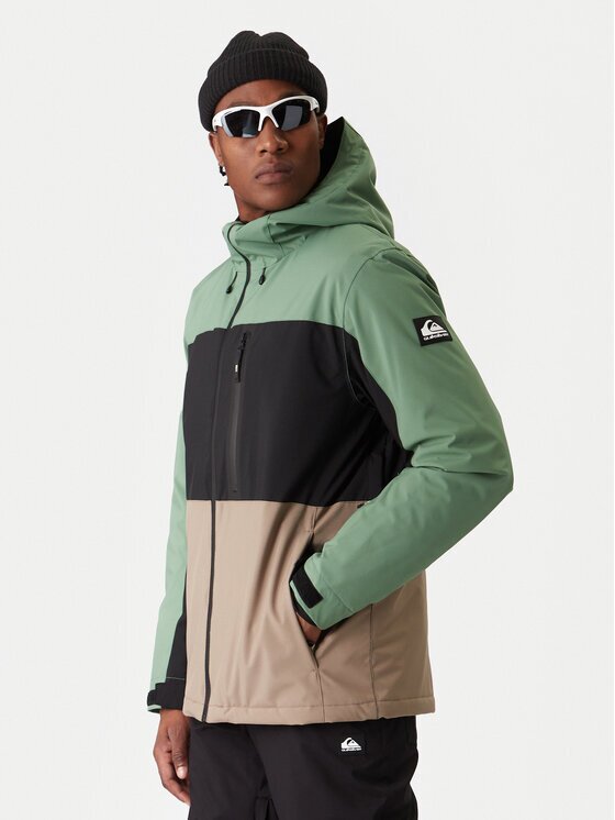 Quiksilver Geacă pentru snowboard Sycamore Block EQYTJ03503 Relaxed Fit
