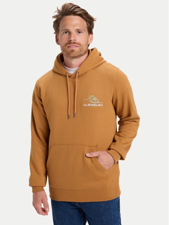 Quiksilver Hanorac Light Waves EQYFT05168 Portocaliu Regular Fit