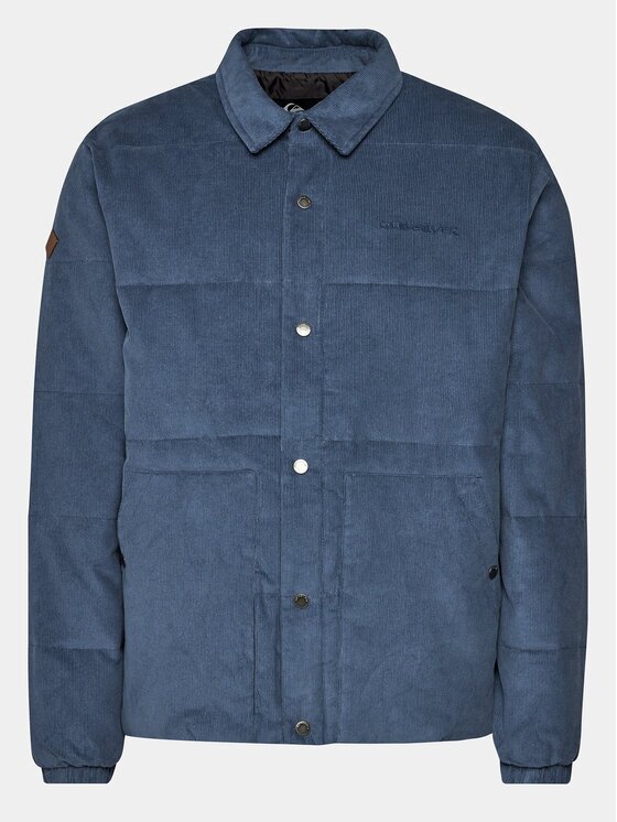 Quiksilver Jachetă cămașă Tibbermore EQYJK03984 Bleumarin Regular Fit