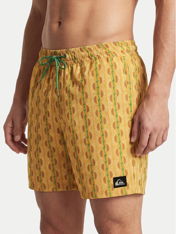 Quiksilver Pantaloni scurți pentru înot Stretch Printed Volley 16 EQYJV04217 Regular Fit