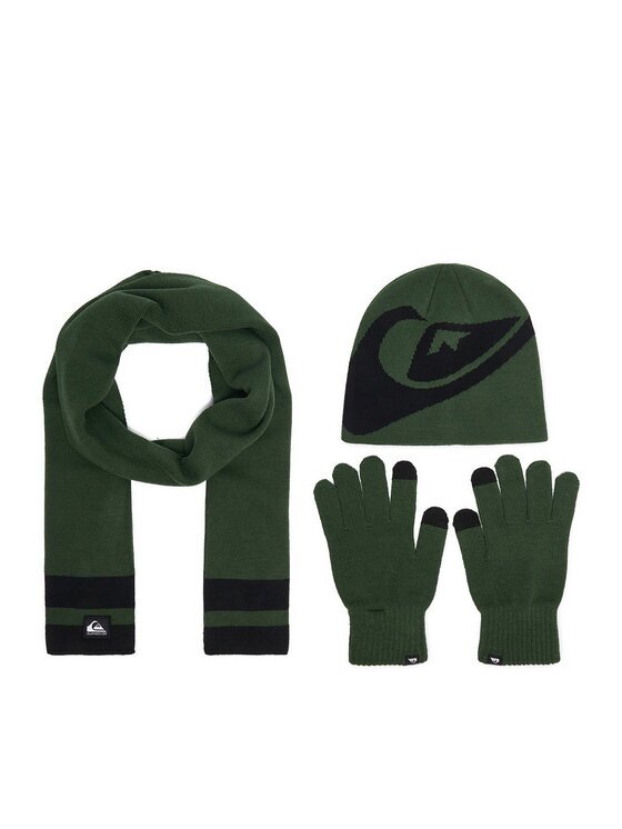 Quiksilver Set căciulă fular și mănuși CWBEO-QS-SM346-001-AW26