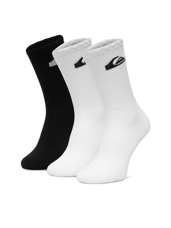 Quiksilver Șosete lungi CEO_BR_QUIK_2042_W_AW25 (3 PACK) Alb