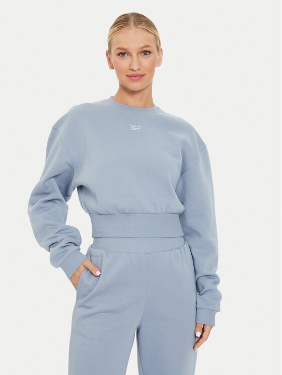 Reebok Bluză Fleece Coverup 100076122 Regular Fit