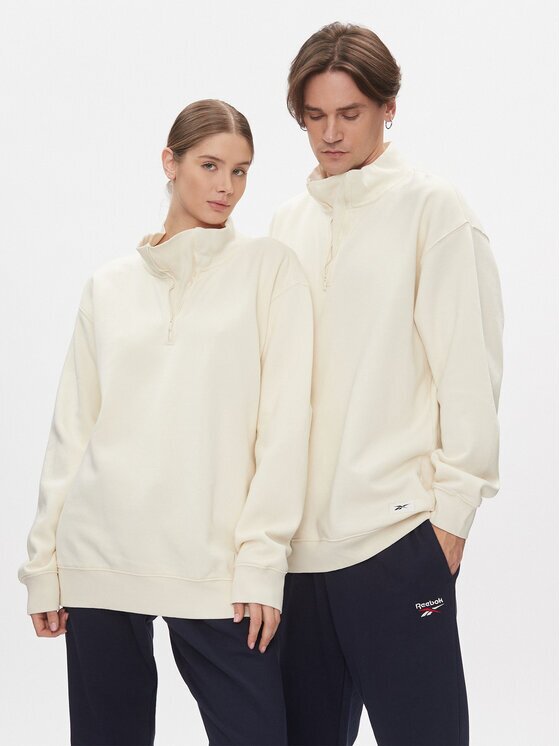 Reebok Bluză Natural Dye HG1585 Écru Oversize