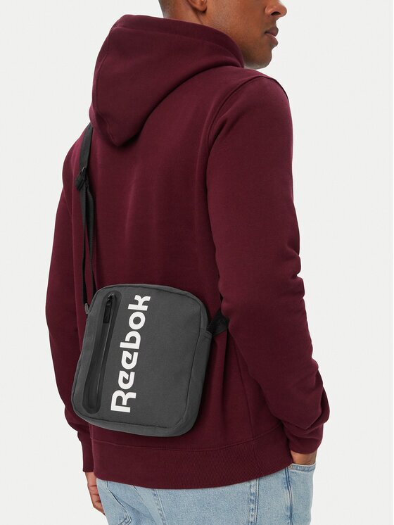 Reebok Geantă crossover WBEOHP-RBK-P-001-10 Gri închis