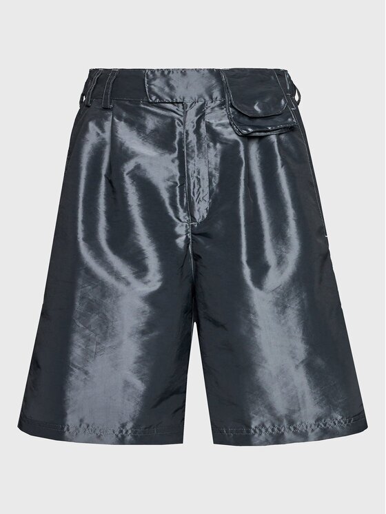 Reebok Pantalon scurți din material NAO SERATI HN9116 Relaxed Fit