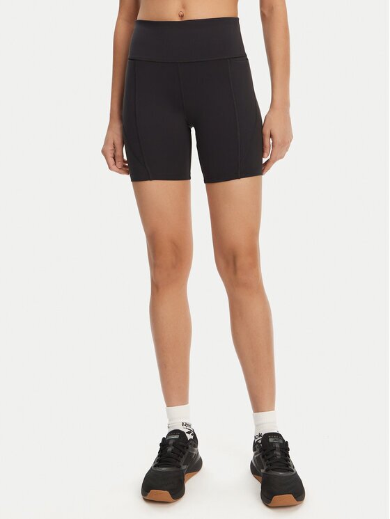 Reebok Pantaloni scurți sport High-Rise Bike Shorts 5 118672 Slim Fit