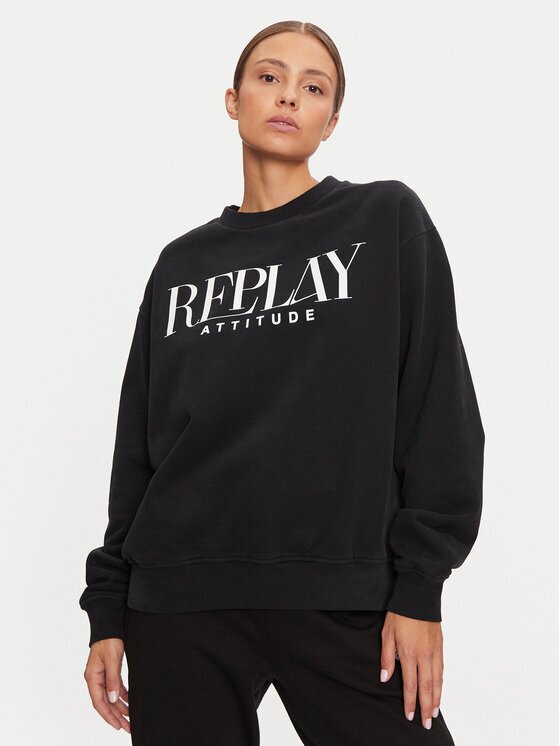 Replay Bluză W3106C.000.22890CS Oversize