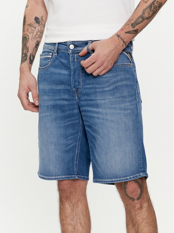 Replay Pantaloni scurți de blugi M1072 .000.573 Regular Fit