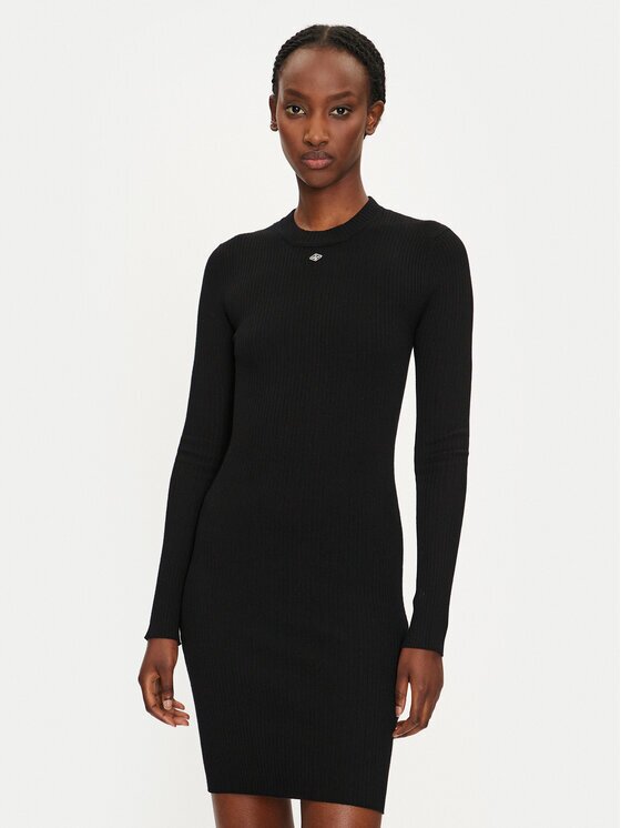 Replay Rochie tricotată DK3319.000.G23370 Slim Fit