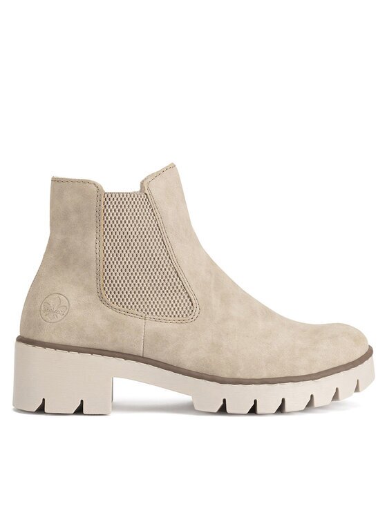 Rieker Botine X5772-60 Écru