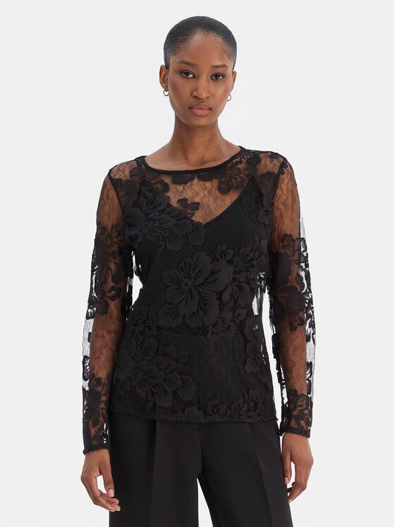 Rinascimento Bluză CFC0126427003 Slim Fit