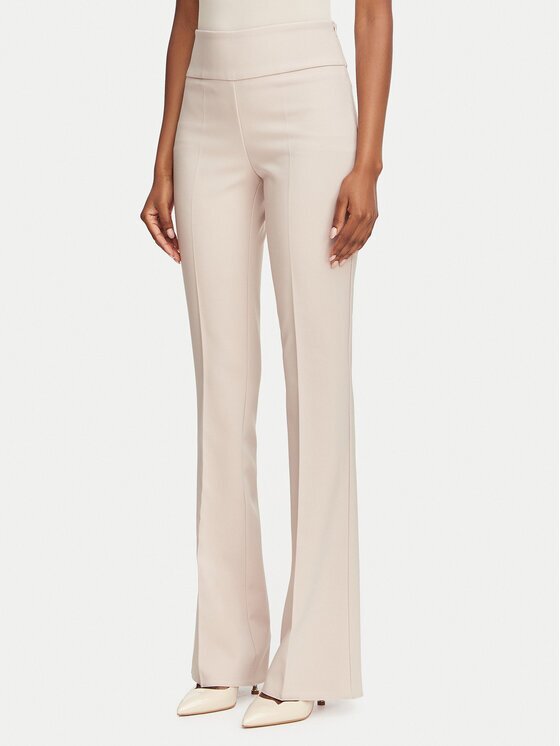 Rinascimento Pantaloni din material CFC0130140003 Flare Fit