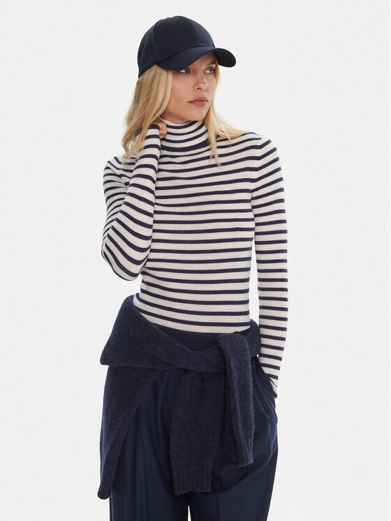 Robe Di Kappa Bluză cu gât 64114XW Regular Fit