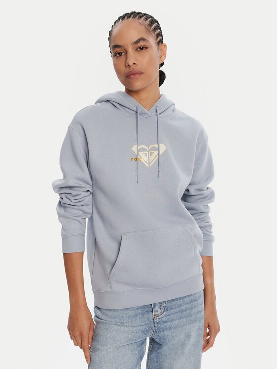 Roxy Bluză ERJFT05028 Albastru celest Regular Fit
