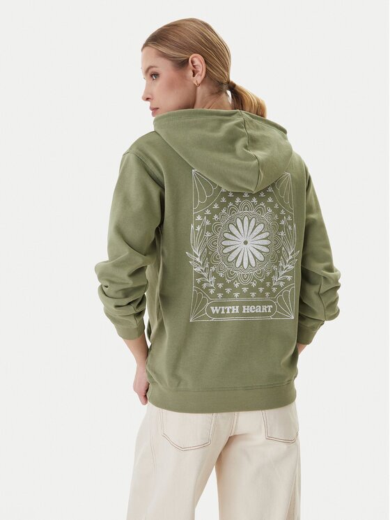 Roxy Bluză Surf Stoked Terry Vint ERJFT05062 Relaxed Fit
