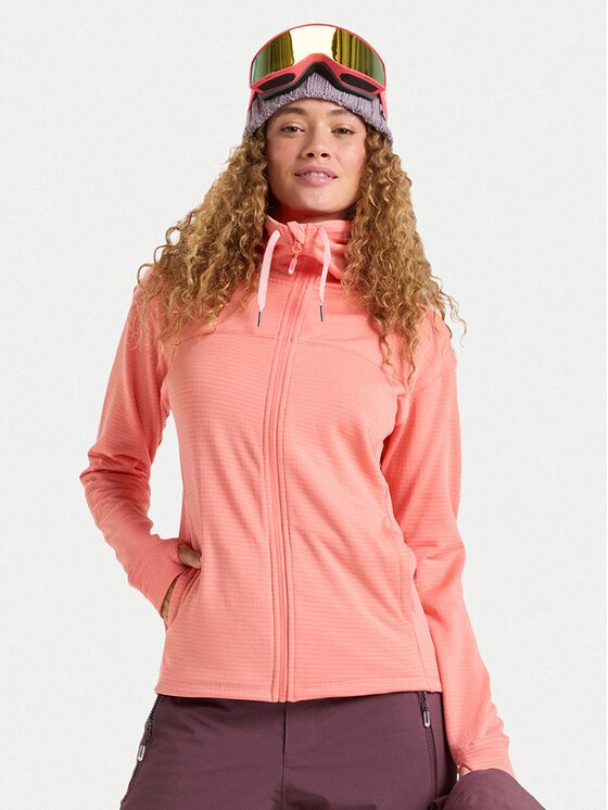 Roxy Bluză tehnică Vertere Full Zip ERJFT04974 Regular Fit