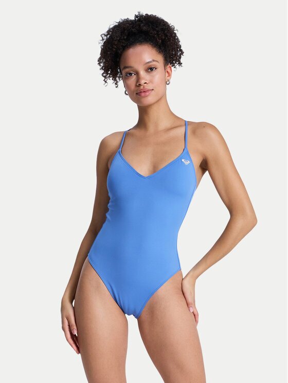 Roxy Costum de baie Solid Essentials ERJX103796 Albastru celest