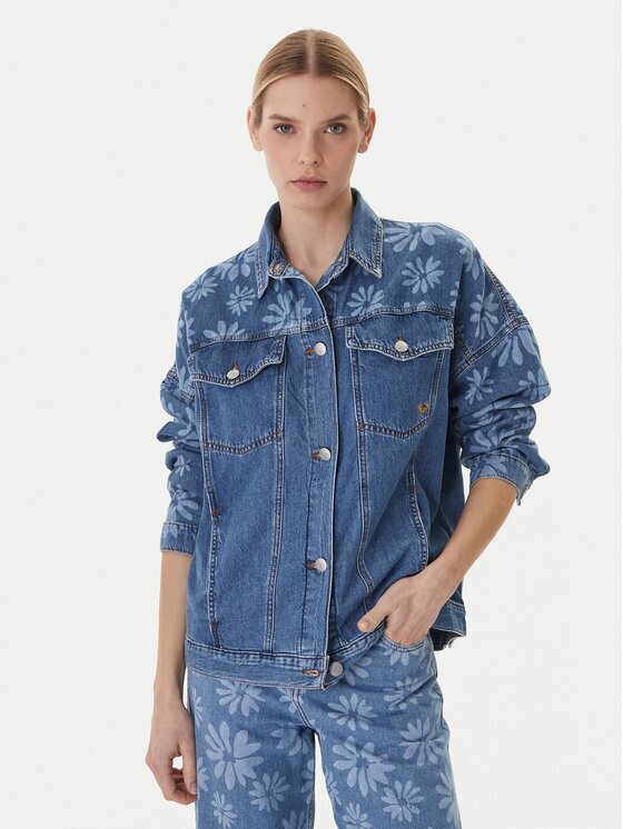 Roxy Geacă de blugi Salty Horizon ERJJK03700 Regular Fit