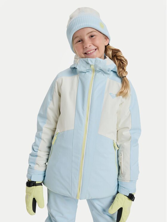 Roxy Geacă de schi Dreamountains ERGTJ03193 Albastru celest Regular Fit