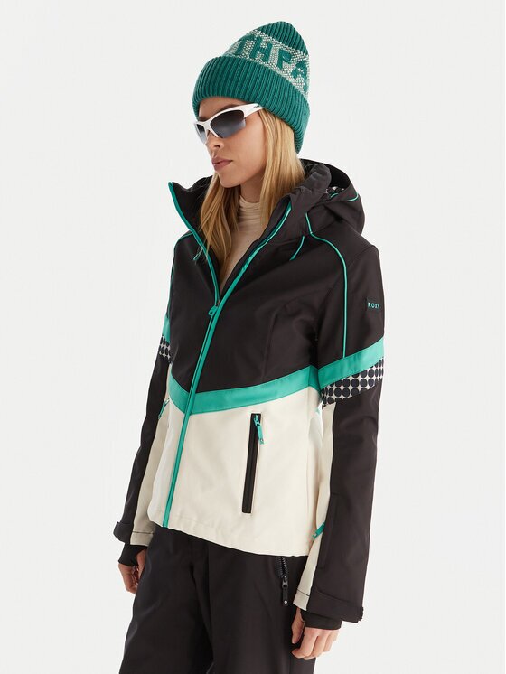 Roxy Geacă de schi Peak Chic Softshell Jk ERJTJ03512 Slim Fit