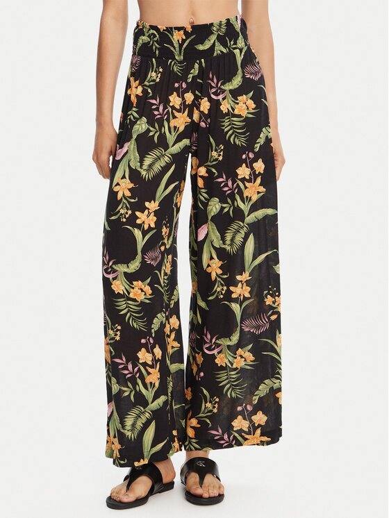 Roxy Pantaloni din material Along The Beach ERJX603439 Regular Fit