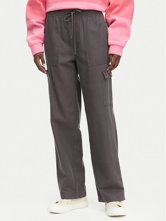 Roxy Pantaloni din material Precious ERJNP03584 Regular Fit
