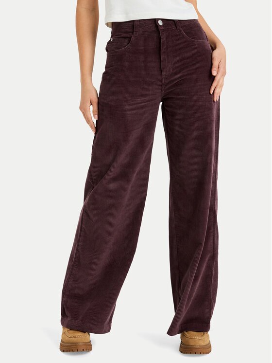 Roxy Pantaloni din material Surf On Cloud Cord ERJNP03678 Regular Fit